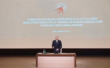 Prezident İlham Əliyev: Böyük valyuta ehtiyatlarımız bizə iqtisadi müstəqillik verir