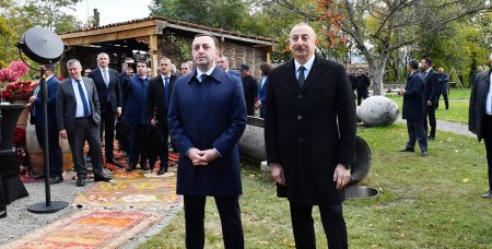 Gürcüstanın Mçxeti rayonundakı Muxrani sarayında mədəni proqram təqdim edilib
