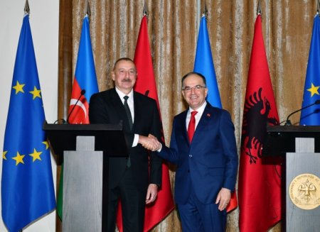 Prezident İlham Əliyevin 15 noyabr tarixində Albaniyada rəsmi səfərdə olmuşdur