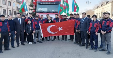 Masallıdan Türkiyəyə sonuncu “Qardaş Yardımı” yola salındı