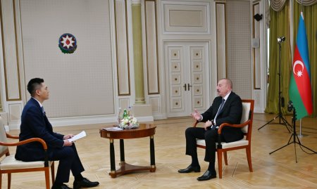 Prezident İlham Əliyevin cari ilin 22 iyul tarixində “China Global Television Network” televiziya kanalında yayımlanmış müsahibəsi ilə əlaqədar
