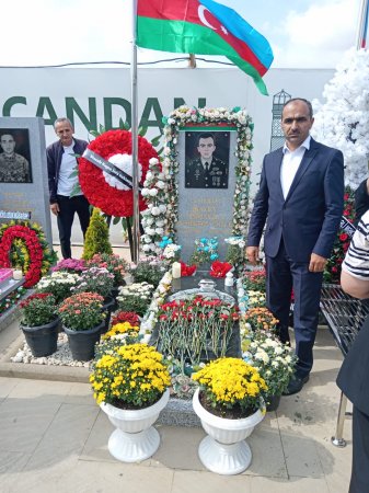 Bakı şəhərində dəfn olunmuş Masallı şəhidləri anıldı