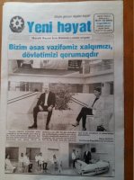 “Yeni həyat” sizin  qəzetinizdir