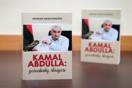 “Kamal Abdulla: yaradıcılıq stixiyası” kitabı çap olunub