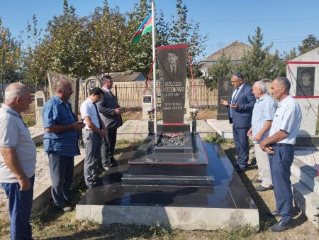 Göyəçöl kəndində şəhid Siyavuş Paşazadənin anım mərasimi