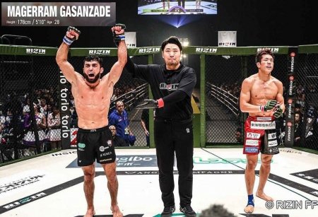 Masallılı MMA döyüşçüsünün Yaponiyadakı uğuru   