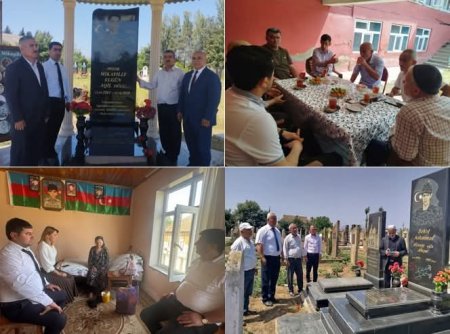 Masallıda şəhid ailələri və məzarlarını ziyarət  20-30 may 2025-ci il