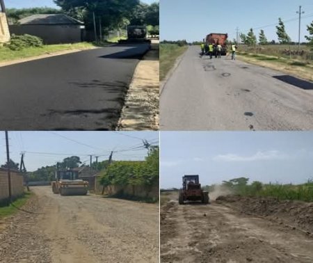 Masallının yollarında təmir işləri davam etdirilir 20-30 may 2025