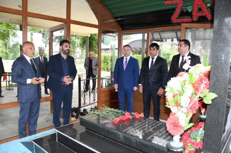 Masallının Hişkədərə ərazisində şəhid məzarları rayon rəhbəri tərəfindən ziyarət olundu