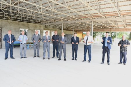 Masallının Təzəkənd kəndində şəhid məzarları rayon rəhbəri tərəfindən ziyarət olundu 11.06.2025