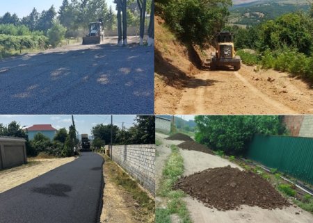 Masallının yollarında təmir işləri davam etdirilir 01-30 iyun 2025