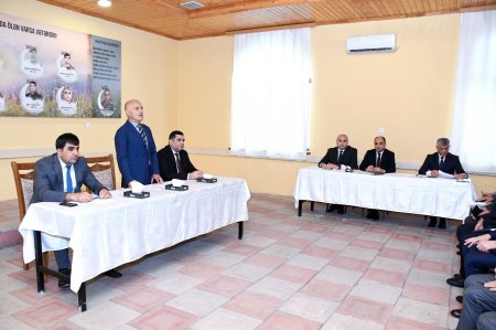 Masallının Şərəfə kəndində 09 iyul 2025-ci il tarixdə səyyar qəbul