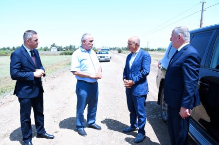 Rayonun Xıl-Sirəbil yolu təmir edilir