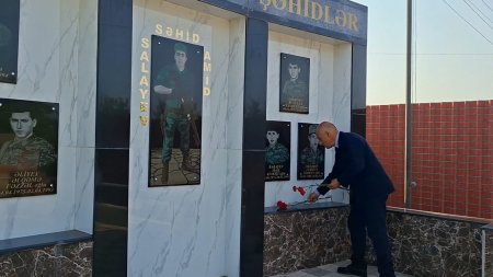 Masallıda rayon rəhbərinin şəhidlərə diqqəti 30.07.2025