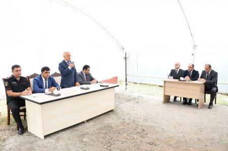 Masallının Qodman ərazisinin Məmmədrzaküçə kəndində 13 avqust 2025-ci il tarixdə səyyar qəbul