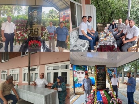 Masallıda şəhid ailələri və məzarlarını ziyarət 01-15 avqust 2025-ci il