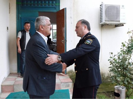 Masallıda Polis əməkdaşları tərəfindən lokal antiterror əməliyyatları zamanı şəhid olmuş qəhrəmanlar anıldı