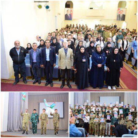 25 Sentyabr 2025-ci il tarixində  27 Sentyabr-Anım Gününə həsr olunmuş “Əbədi yaşar Qəhrəmanlarımız” adlı tədbir keçirilib