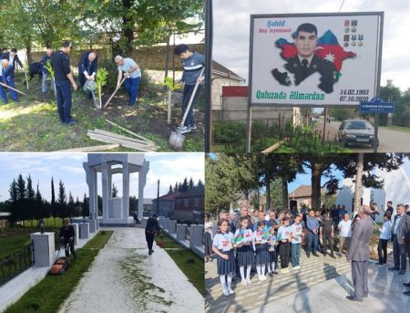 Masallıda 15-30 sentyabr 2025-ci il tarixlərində şəhid adına görülmüş işlər barədə