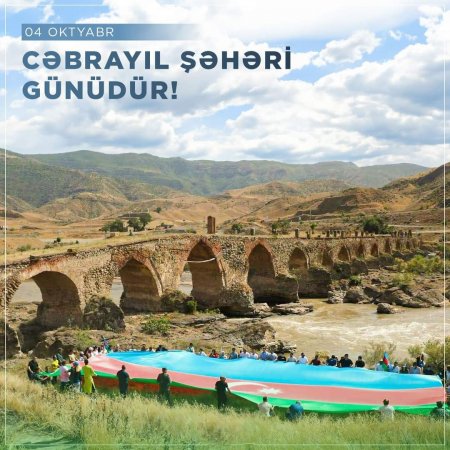 Cəbrayıl şəhəri günü – qəhrəmanlıq və qürur günü