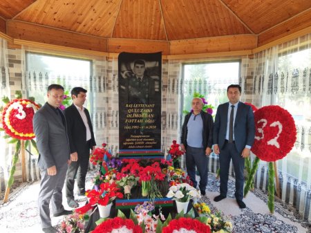 Şəhid Əlimərdan Quluzadənin şəhadətinin 5-ci ildönümü anıldı            