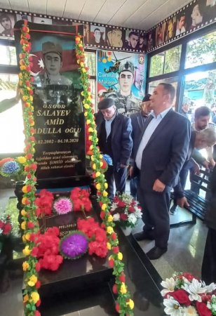 Şəhid Amid Salayevin şəhadətinin 5-ci ildönümü anıldı