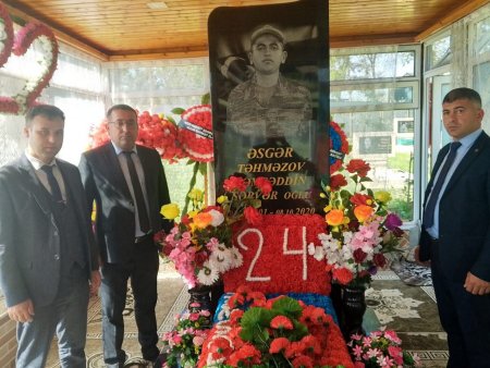 Şəhid Şəmsəddin Təhməzovun şəhadətinin 5-ci ildönümü anıldı