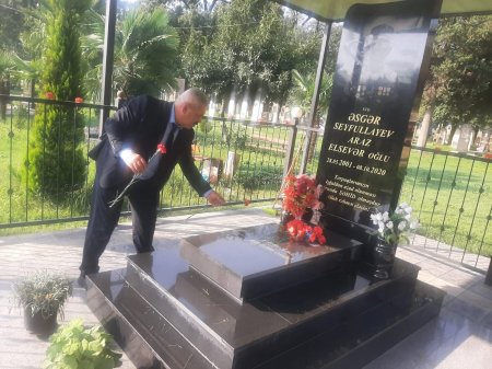 Şəhid Araz Seyfullayevin şəhadətinin 5-ci ildönümü anıldı