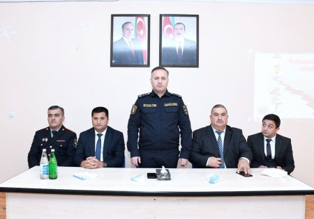 Köçəkli kənd orta məktəbində yetkinlik yaşına çatmayanların maarifləndirilməsi