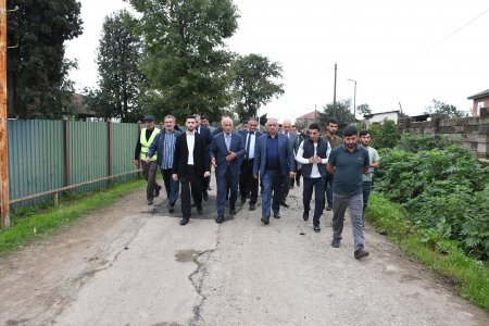 Xanalıyan kəndinin mərkəzi yolu cari təmir edilmişdir