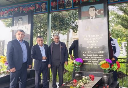 Şəhid Sahib Şirəliyevin şəhadətinin 5-ci ildönümü anıldı