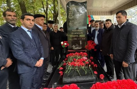 Şəhid Elməddin Nəzərovun şəhadətinin 5-ci ildönümü anıldı