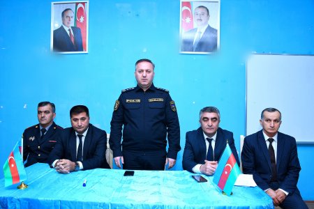 Hişkədərə kənd ümumtəhsil məktəbində yetkinlik yaşına çatmayanların maarifləndirilməsi