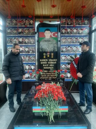 Şəhid Sübhan Həsənovun şəhadətinin 5-ci ildönümü anıldı