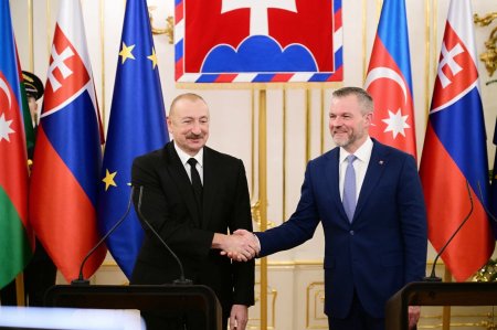 Prezident İlham Əliyev: Azərbaycan və Slovakiya dost və strateji tərəfdaşlardır