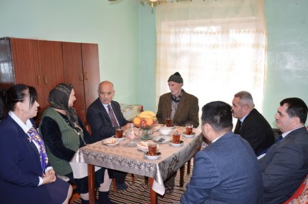 Masallı rayonu ərazisində bir qrup imtiyazlı ahıl evində ziyarət edildi