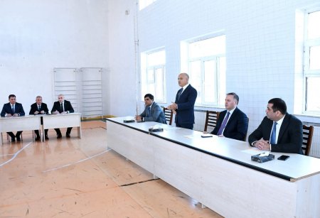 Masallıda Öncəqala ərazisinin Hüseynhacılı kəndində səyyar qəbul keçirilib