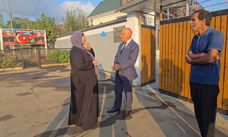 Viləş kəndində şəhidlərin adını daşıyan muzeyə gedən yol asfaltlanır