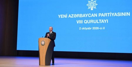 Yeni Azərbaycan Partiyasının qurultayı ölkəmizin ictimai-siyasi həyatında önəmli hadisədir