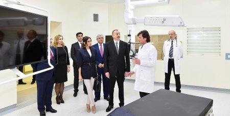 Prezident İlham Əliyev Bakıda Bona Dea Beynəlxalq Hospitalının açılışında iştirak edib
