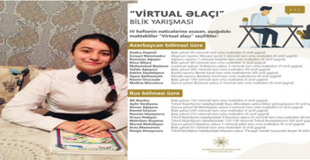 Masallı məktəbliləri “Virtual əlaçı” bilik yarışmasının qalibidir