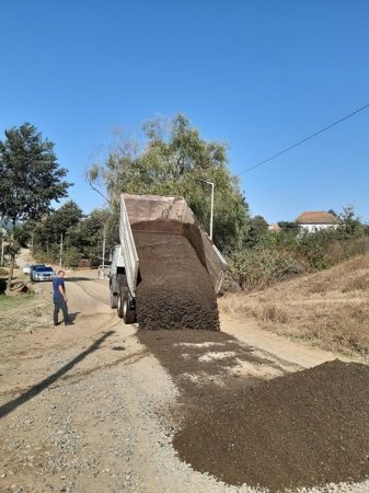 MASALLI - Tüklə ərazisində küçələr təmir olunur