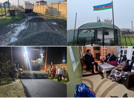 Masallıda 15-30 dekabr 2025-ci il tarixlərində şəhid adına görülmüş işlər barədə