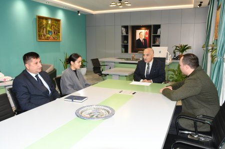 Masallı Rayon İcra Hakimiyyətinin başçısı dünya çempionu Nərmin Əliyeva ilə görüşüb