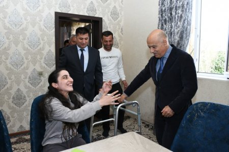 Rayon rəhbəri I qrup əlil Zeynəb Məmmədovanın arzusunu gerçəkləşdirib