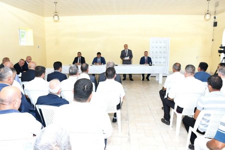 Rayon rəhbəri 05 avqust 2026-cı il tarixdə Masallı rayonunun II Yeddioymaq ərazisinin Qasımlı kəndində səyyar qəbul keçirib