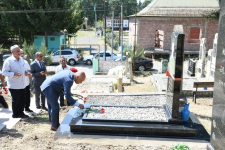 Rayon rəhbəri Tüklə ərazisində şəhid məzarlarını ziyarət etdi 12.08.2026
