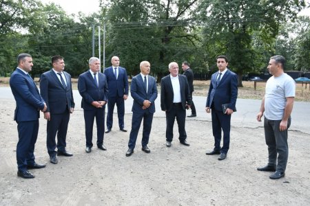 Masallı Rayon İcra Hakimiyyətinin başçısı Qəriblər ərazisində fəaliyyət göstərən turizm obyektlərinin vəziyyəti ilə tanış olub