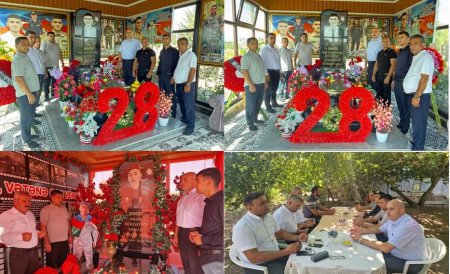 Masallıda Lokal Antiterror əməliyyatlarının 3-cü ildönümü ilə əlaqədar şəhid məzarları və ailələri ziyarət olunub