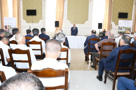Masallıda tərəvəzçilik və çəltikçilik sahələrində görülmüş işlər və qarşıda duran vəzifələr mövzusunda zona müşavirəsi